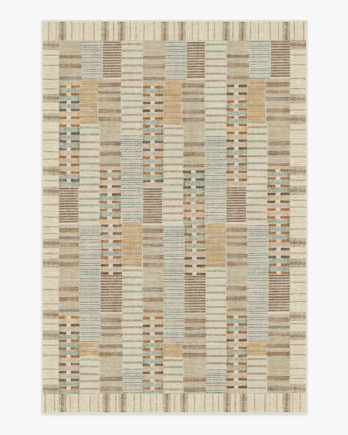 Architectural Digest Selene Neutral Multicolor Tufted Rug