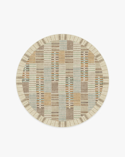 Architectural Digest Selene Neutral Multicolor Tufted Rug