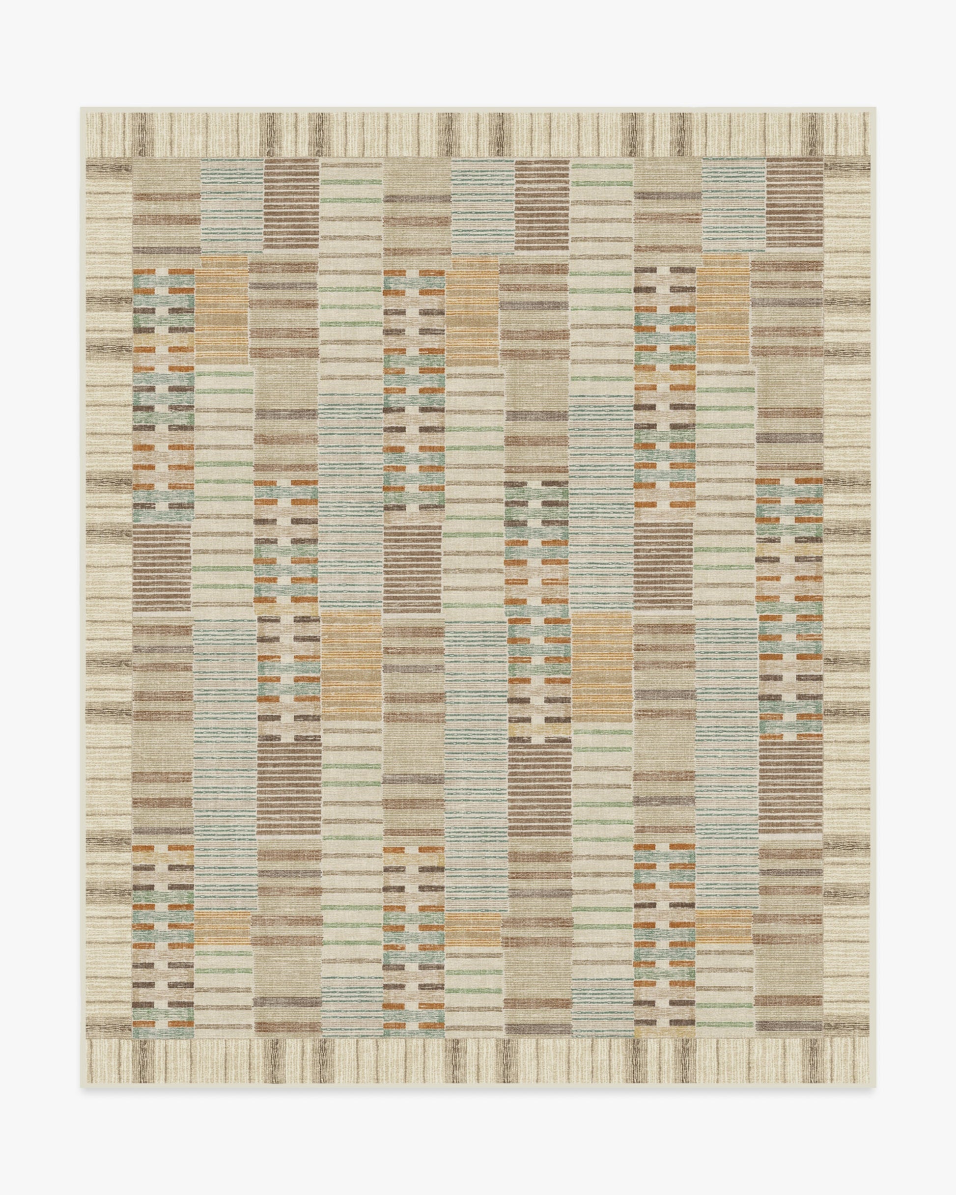 Architectural Digest Selene Neutral Multicolor Tufted Rug