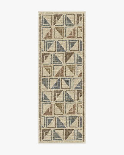 Architectural Digest Vesta Neutral Multicolor Tufted Rug