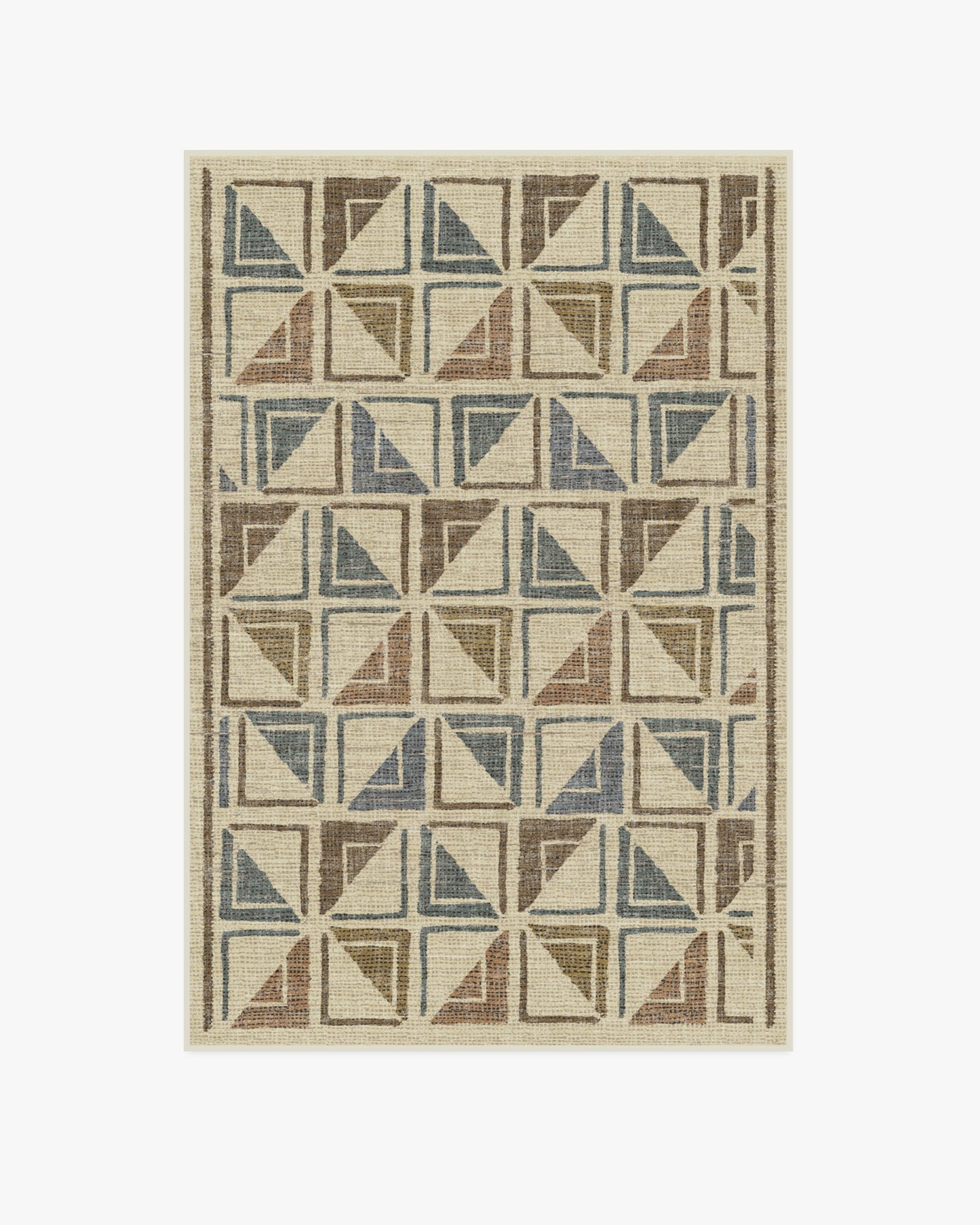 Architectural Digest Vesta Neutral Multicolor Tufted Rug