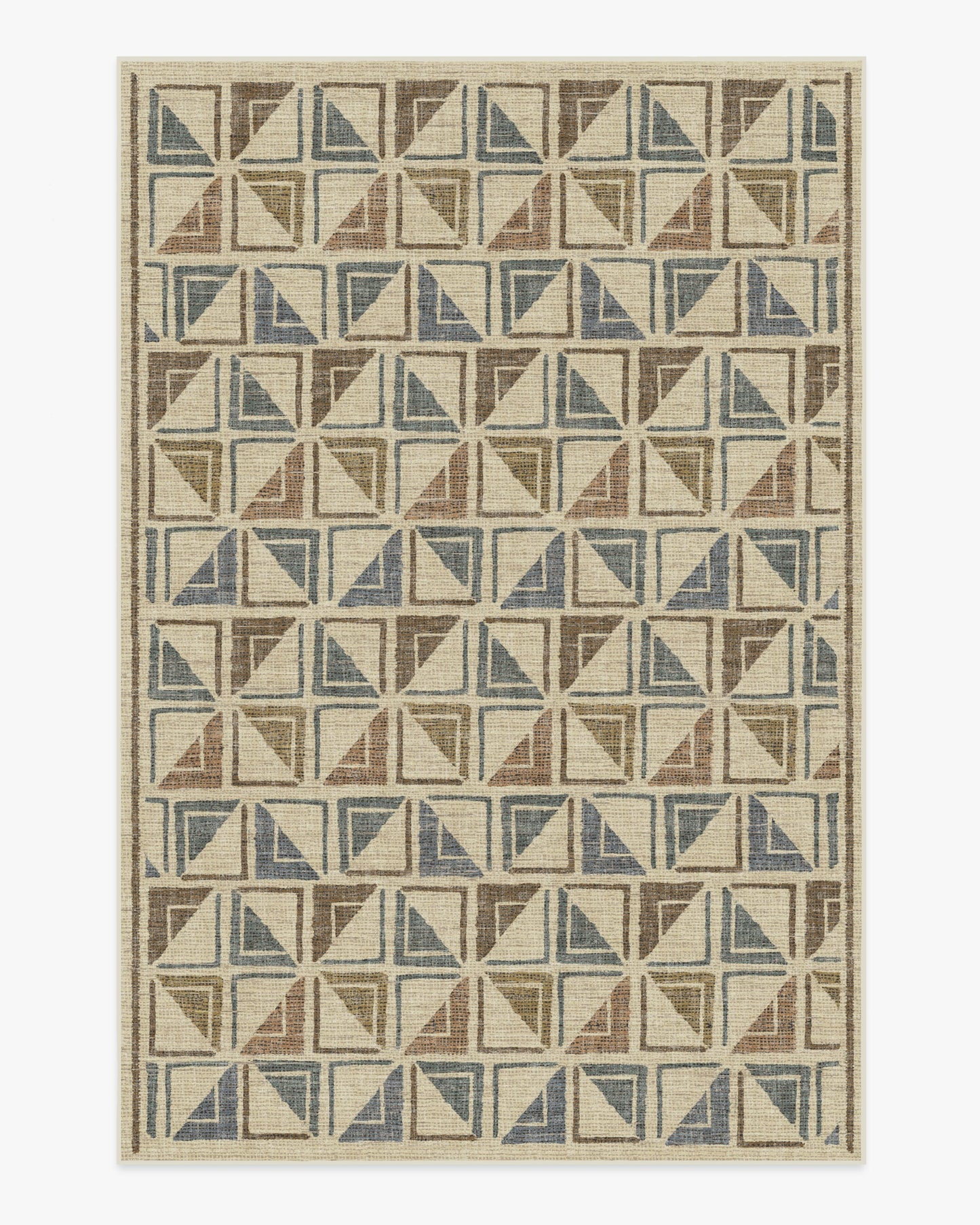 Architectural Digest Vesta Neutral Multicolor Tufted Rug