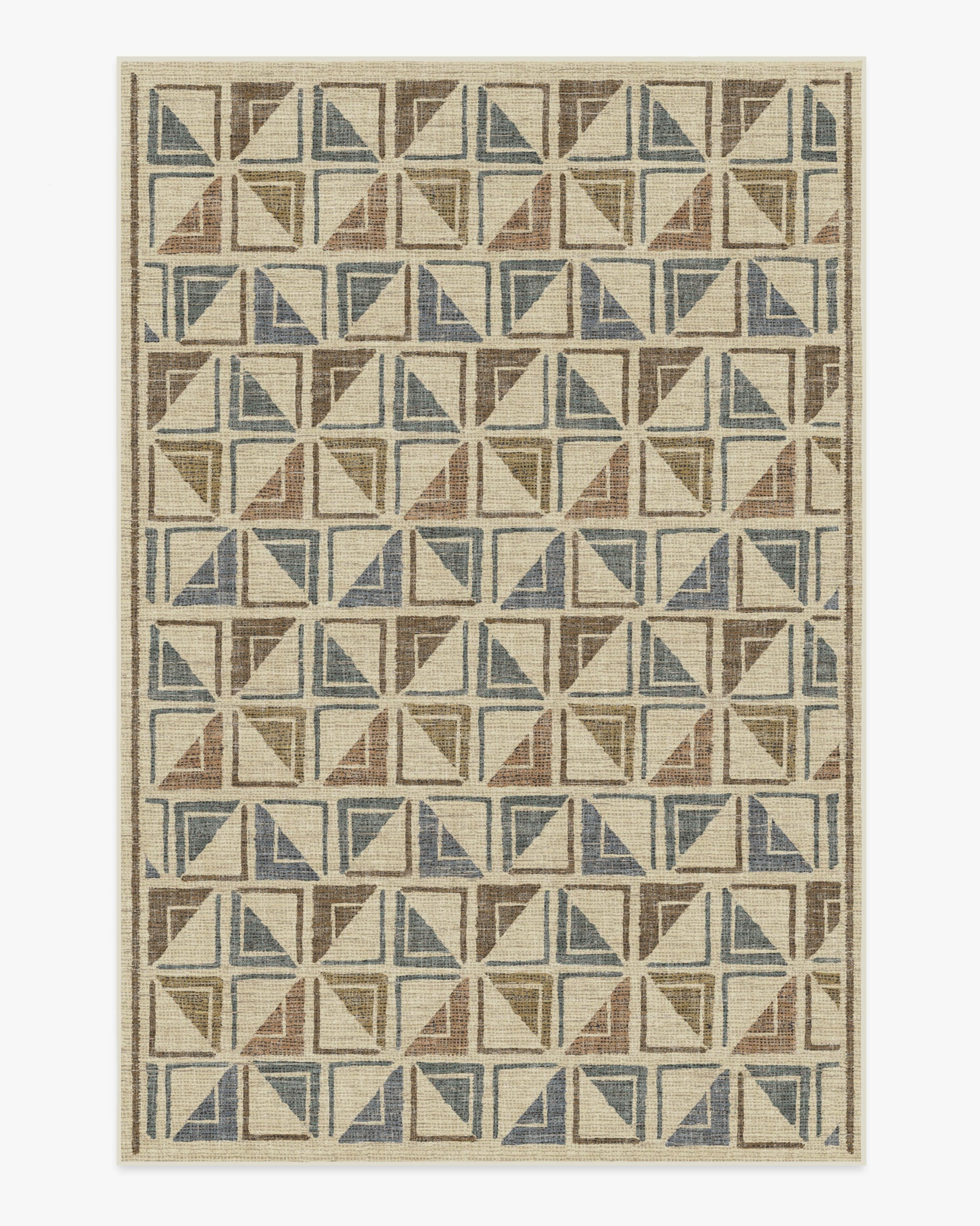 Architectural Digest Vesta Neutral Multicolor Tufted Rug