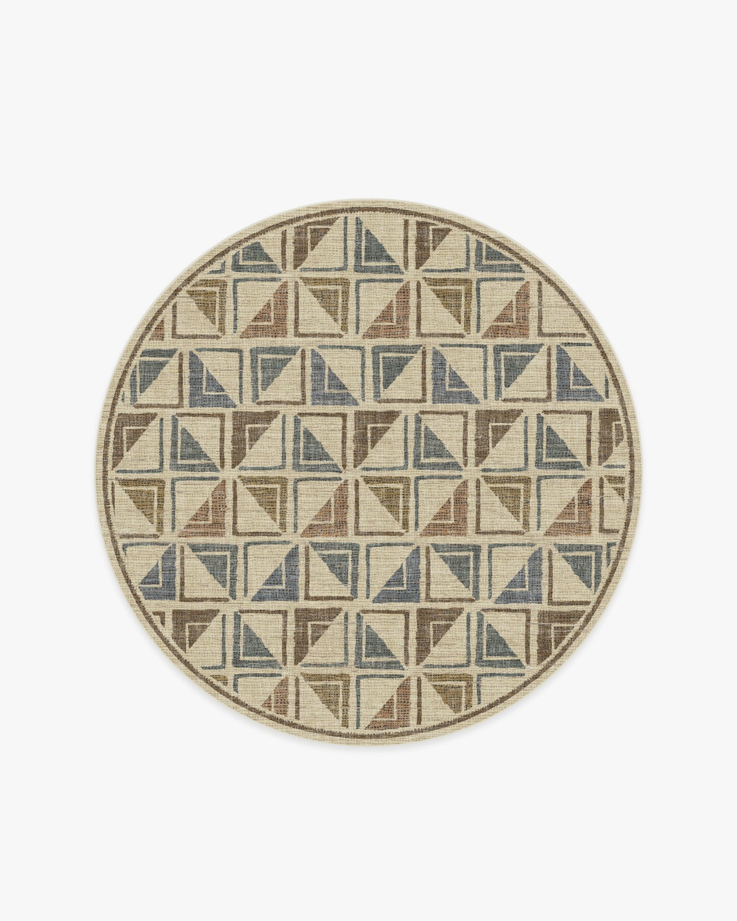 Architectural Digest Vesta Neutral Multicolor Tufted Rug