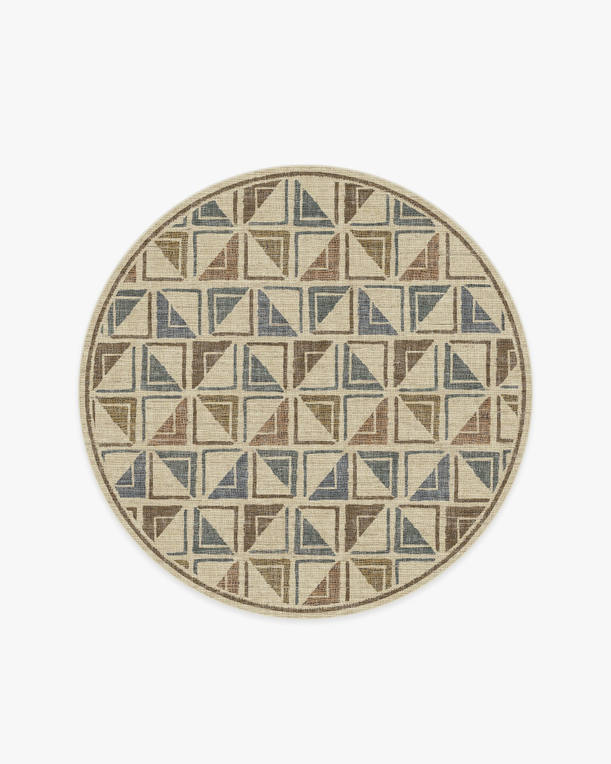 Architectural Digest Vesta Neutral Multicolor Tufted Rug