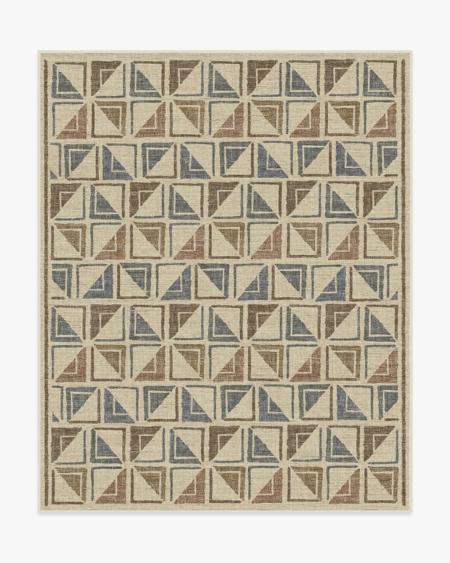 Architectural Digest Vesta Neutral Multicolor Tufted Rug