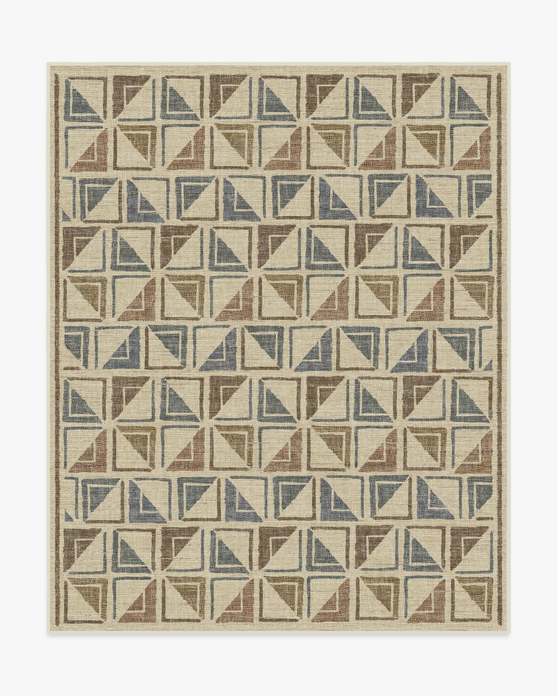 Architectural Digest Vesta Neutral Multicolor Tufted Rug